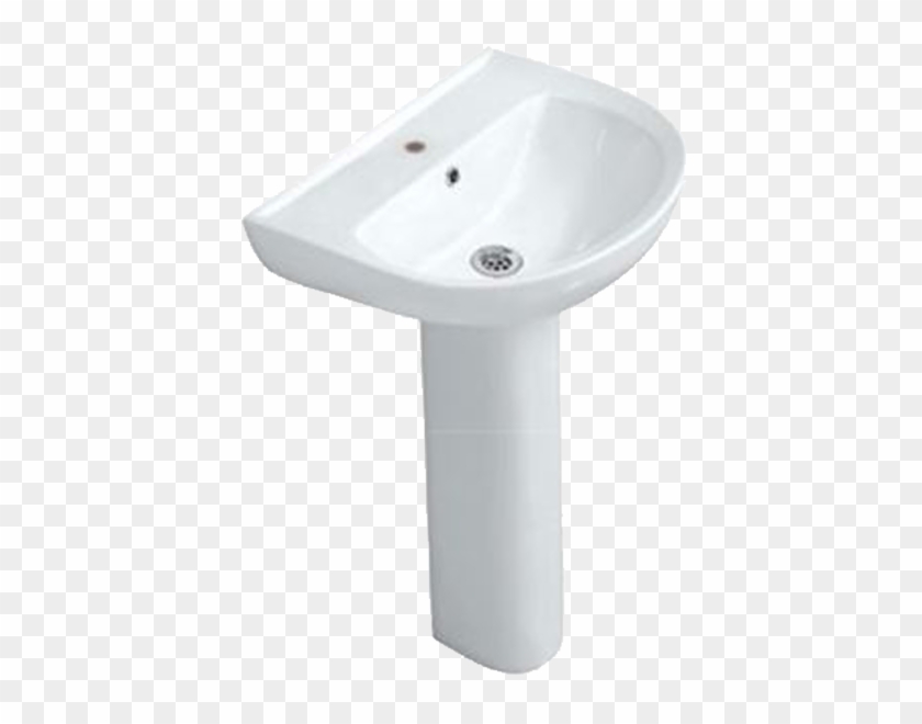 Jaquar Florentine Fls Wht 0605 Wash Basin With Full - Bathroom Sink Clipart #5409715