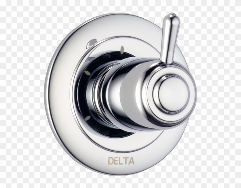 3 Setting 2 Port Diverter Trim - Delta T11900 Clipart #5409749