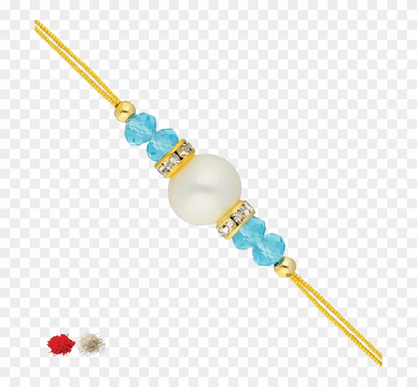 Sri Jagdamba Pearls Crystal Pearl Rakhi Jpjun 18 Clipart