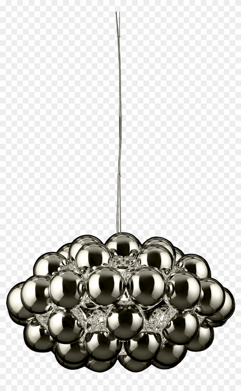 Beads Octo Chrome Cutout - Innermost Beads Octo Suspension Light Clipart #5410286