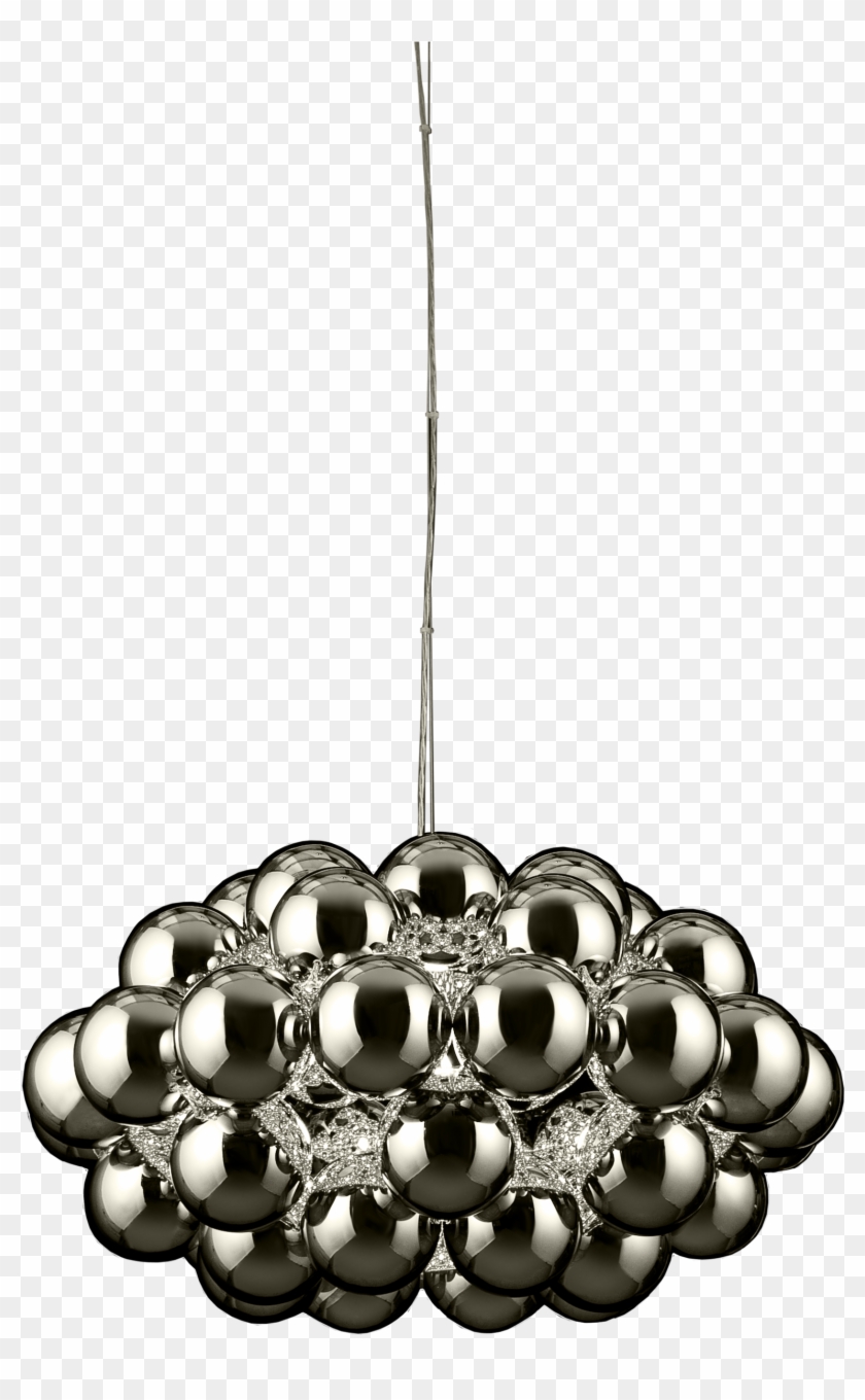 Beads Octo Chrome Cutout - Innermost Beads Octo Suspension Light Clipart