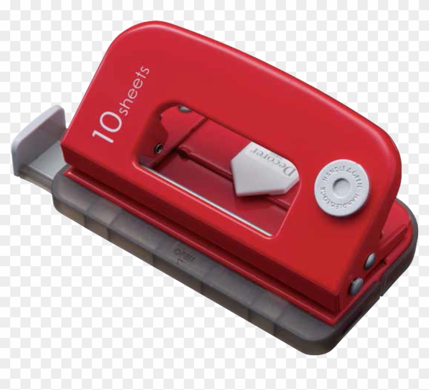 Red Hole Puncher - Carl Graphic Punch Beige Dp-35-v Clipart