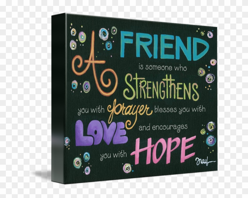 A Friend By Tracy Glover - Graphic Design Clipart #5410661