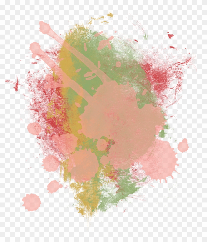 Color Multicolor Effect Splash Blots - Visual Arts Clipart #5411185