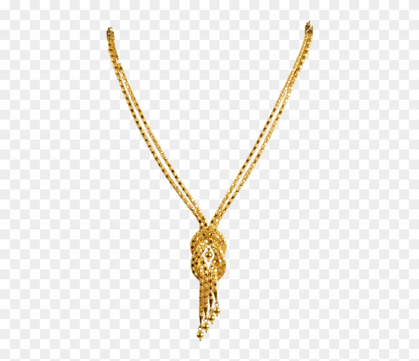 Traditional Design Necklace Pavithrakettu Mala - Pavithrakettu Mala Gold Clipart #5411277