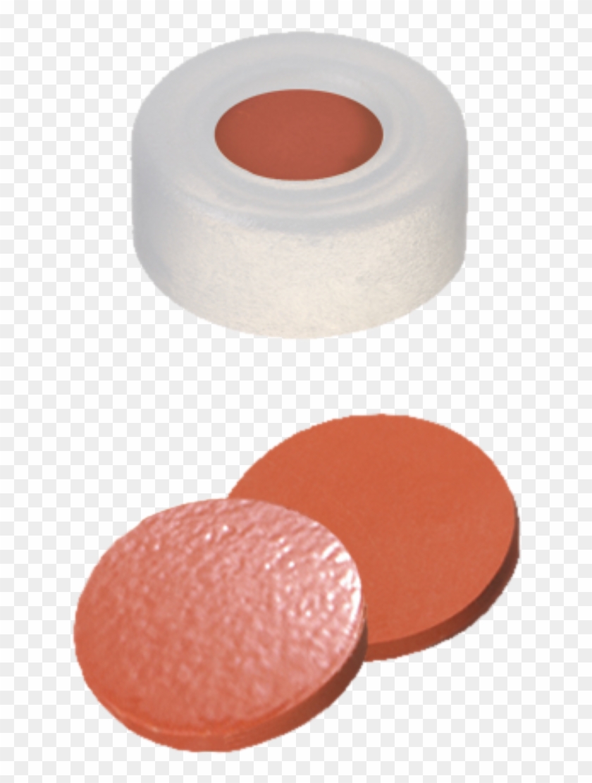 Neochrom® Snap Ring Caps Nd11 Pe White With Hole Natural - Natural Rubber Clipart #5411671