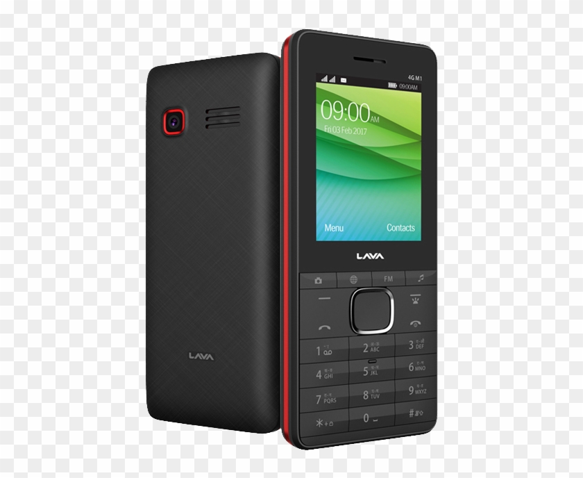 Lava Launches India's First 4g Enabled Feature Phone - Lava 4g Connect M1 Clipart #5412003