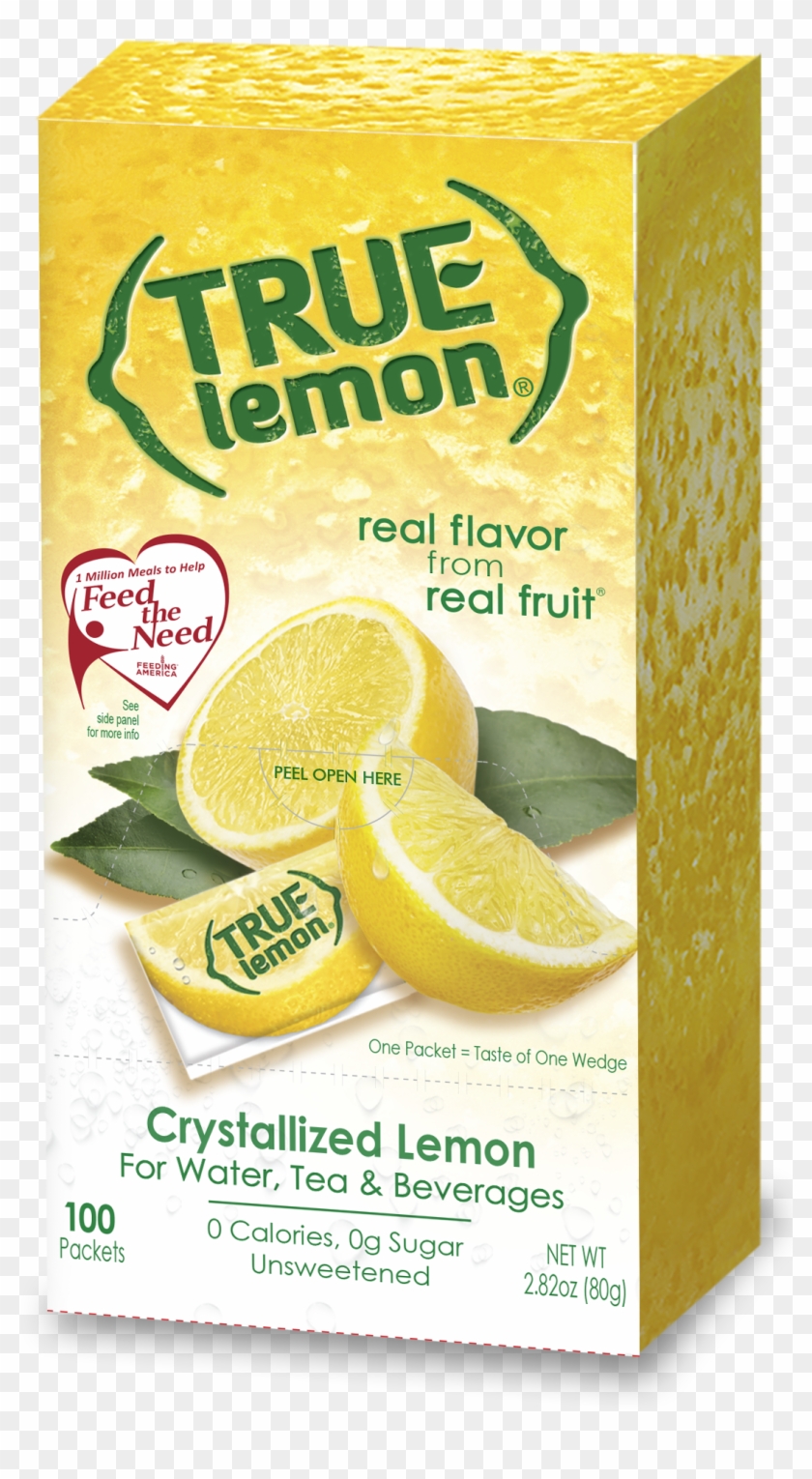 True Lemon Drink Mix, - True Lemon 100 Count Clipart #5412389