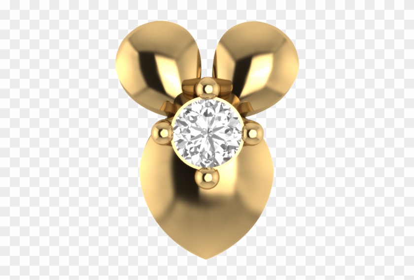 Diamond Nose Pin - Locket Clipart #5412457