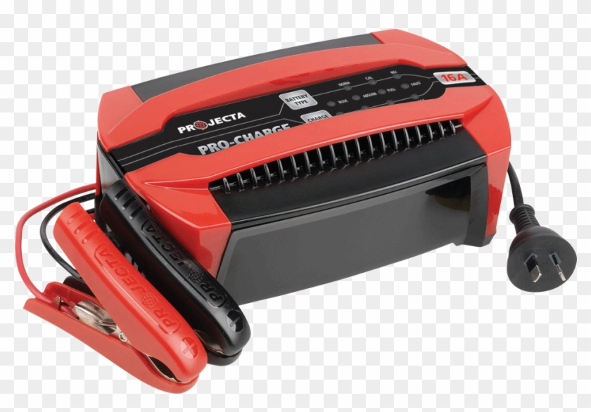 12v Automatic 16a 6 Stage Battery Charger - Projecta 12v Automatic 6 Stage Battery Charger Clipart