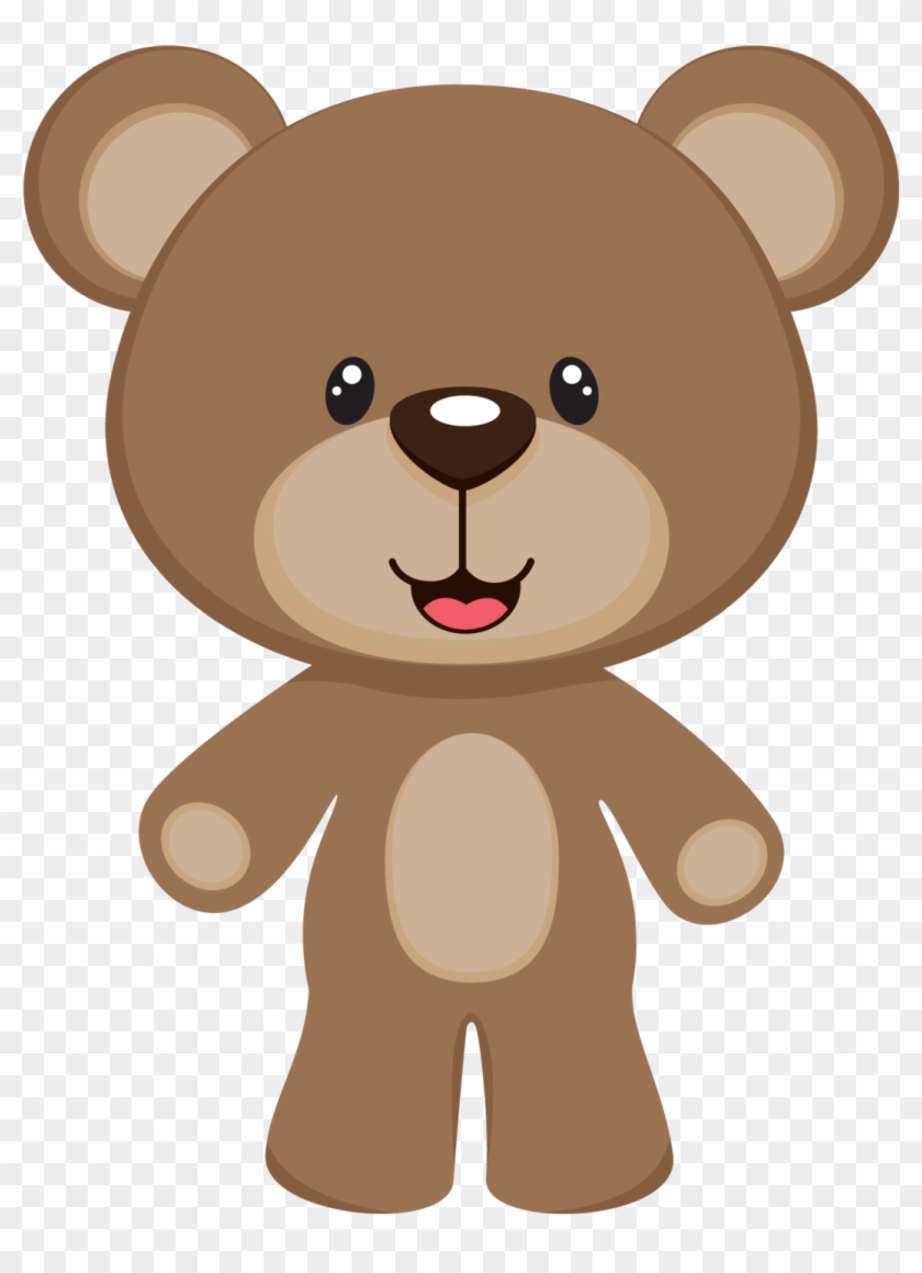 Stuffed Clipart Baby Shower - Urso Desenho - Png Download #5412647