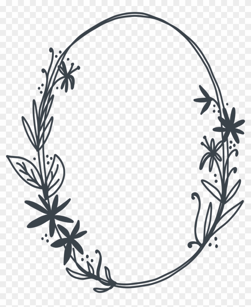 Download Flower Frame Svg Cut File Clipart 5412980 Pikpng