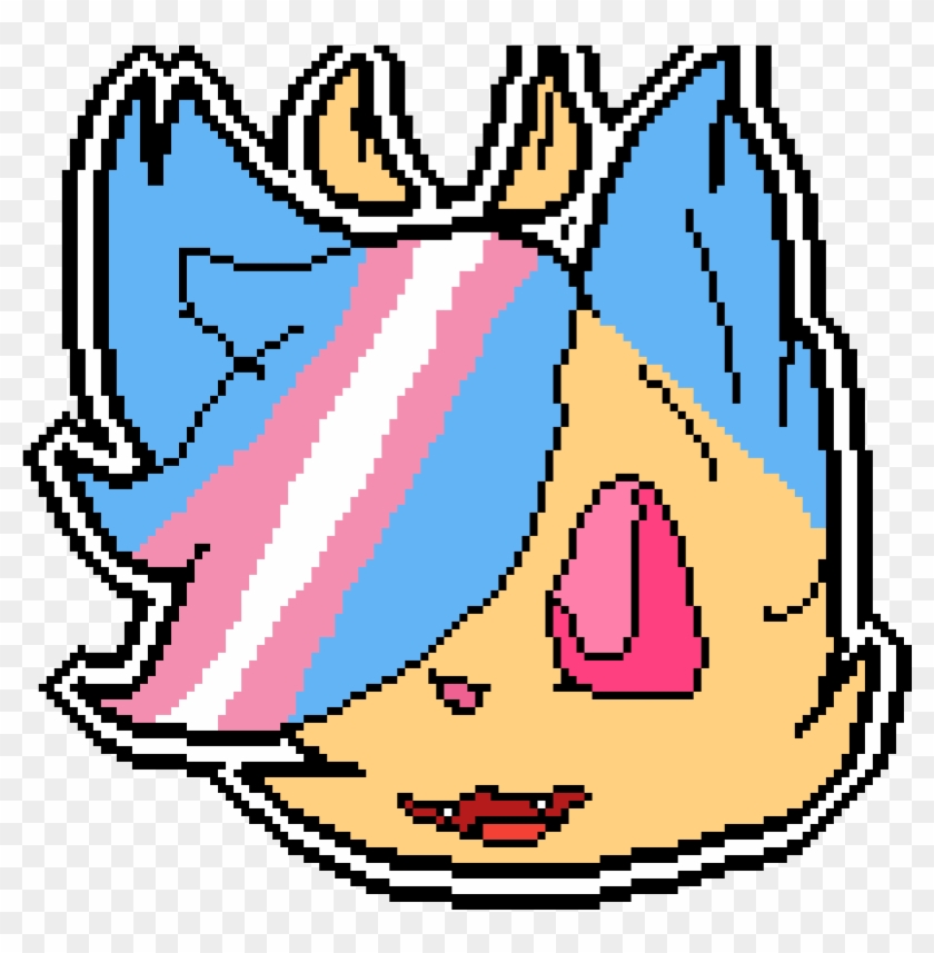 Trans Pin Emote Clipart