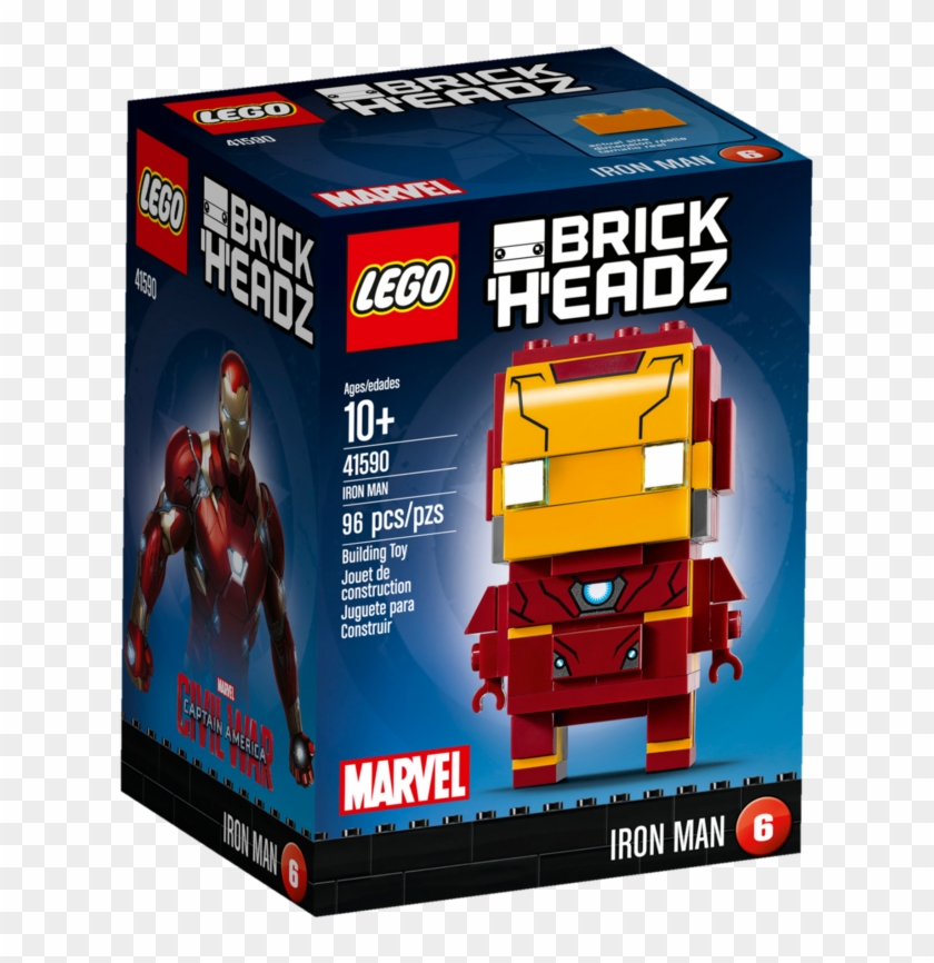 Iron Man Brickheadz Clipart #5413400