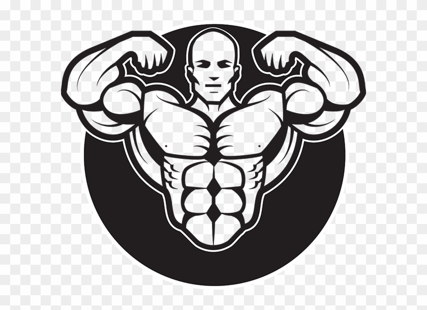 Want To Learn How To 2x Your Muscle-building Efforts - Bodybuilder Logo Vector Clipart