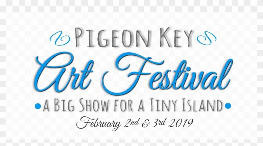 Pigeon Key Art Festival A Big Show For A Tiny Island - Calligraphy Clipart