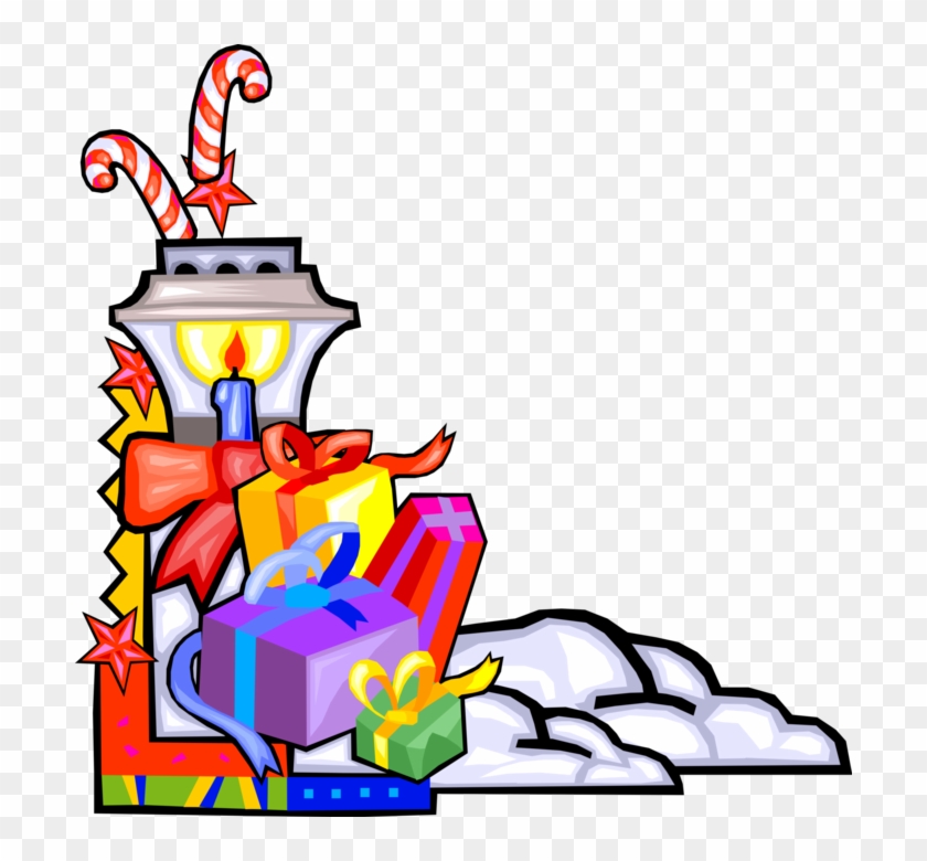 Vector Illustration Of Holiday Festive Season Christmas Clipart #5415181