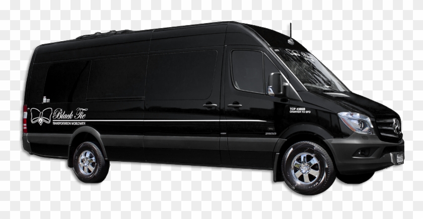 Mercedes - Black Tie Transportation Van Clipart #5416183