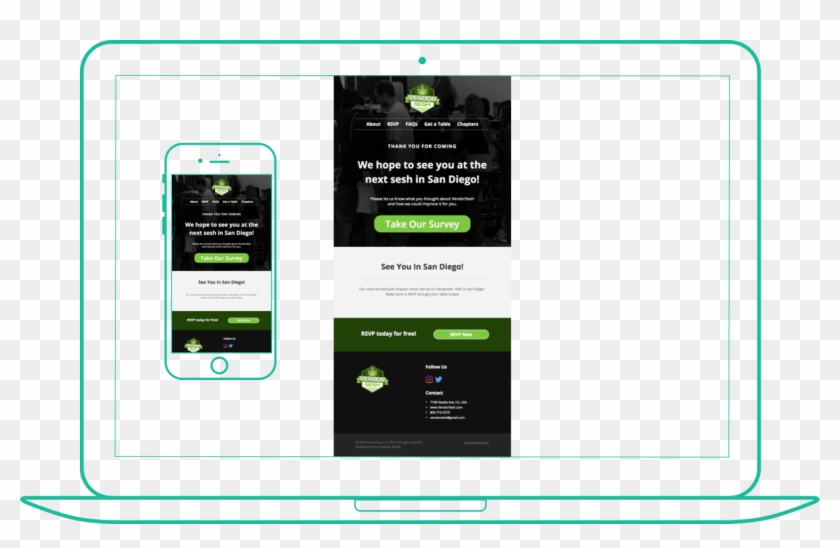 Vendor Sesh Newsletter Vendor Sesh Newsletter Vendor - Smartphone Clipart