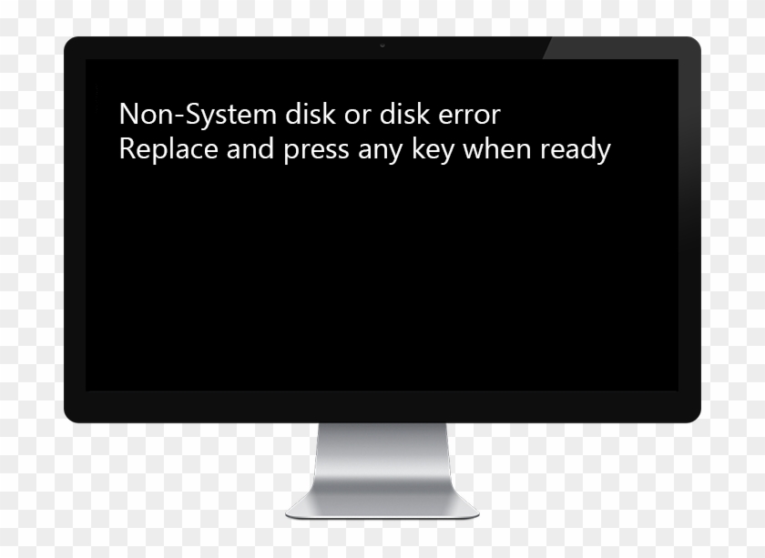 Fix Non-system Disk Or Disk Error Message On Boot - Non System Disk Error Clipart