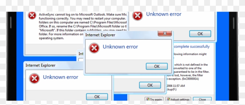 How To Write The Perfect Error Message - Error Clipart