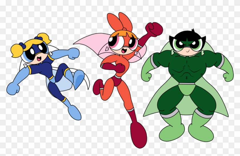 12 Apr - Powerpuff Girls 1998 Vs 2016 Clipart