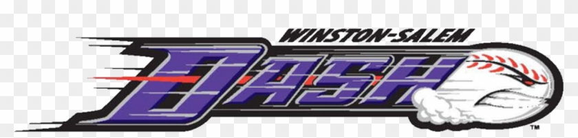 While The Logo Of The Minor League Baseball Team The - Winston Salem Dash Logo Clipart #5418967