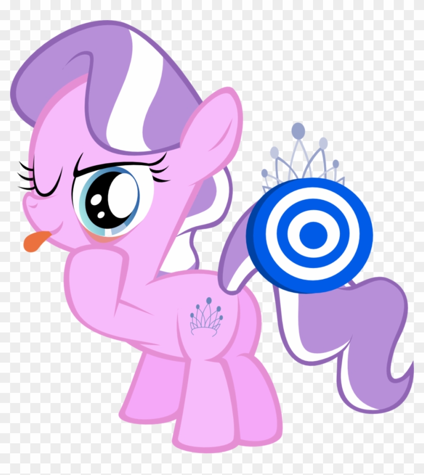 Mlp Tongue Click Png - Mlp Diamond Tiara Plot Clipart