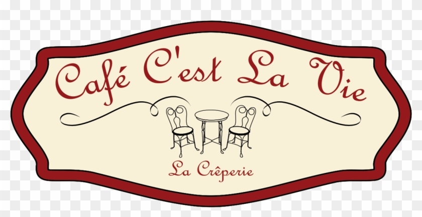 Café C'est La Vie Clipart #5420004