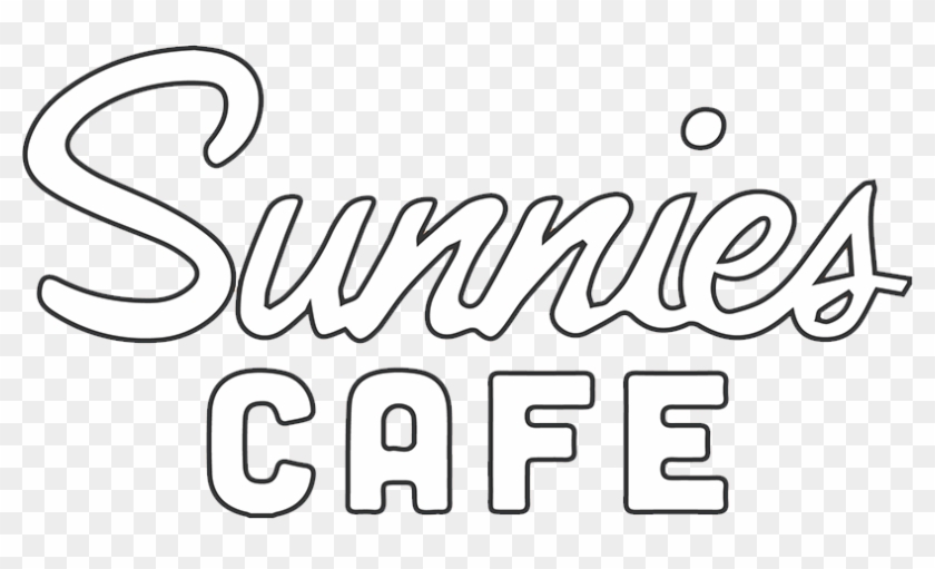 Sunnies Cafe Sunnies Cafe - Calligraphy Clipart