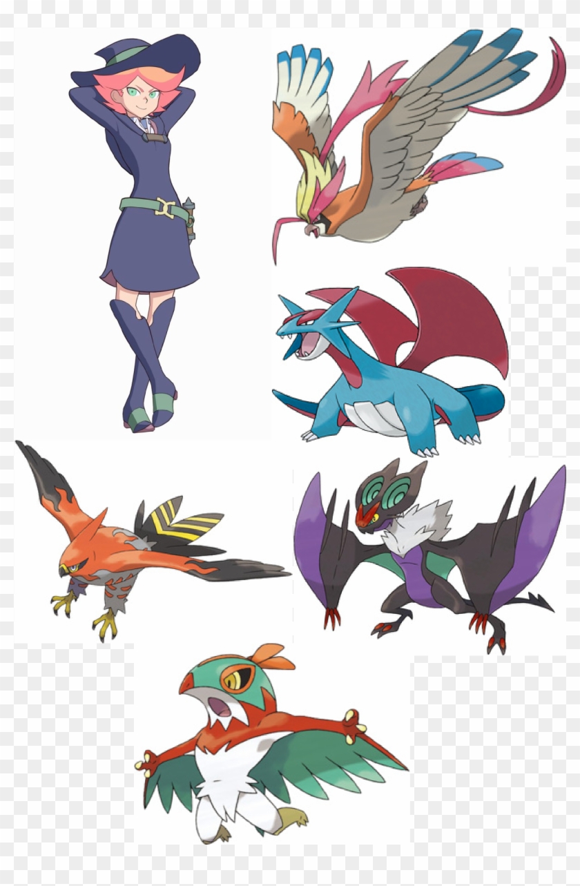 Little Witch Academia Pokémon - Little Witch Academia Pokemon Clipart #5420419