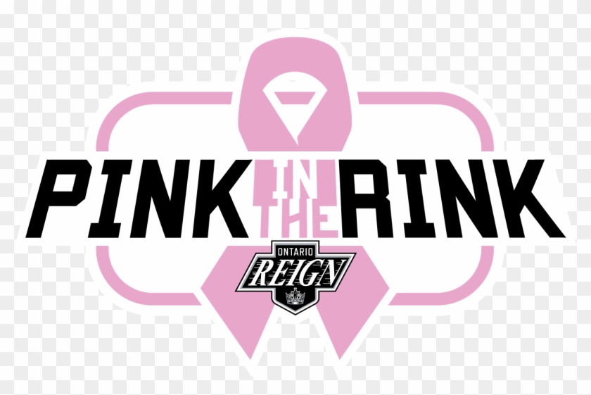 2020 Night Logoos Pink - Ontario Reign New Clipart #5420529