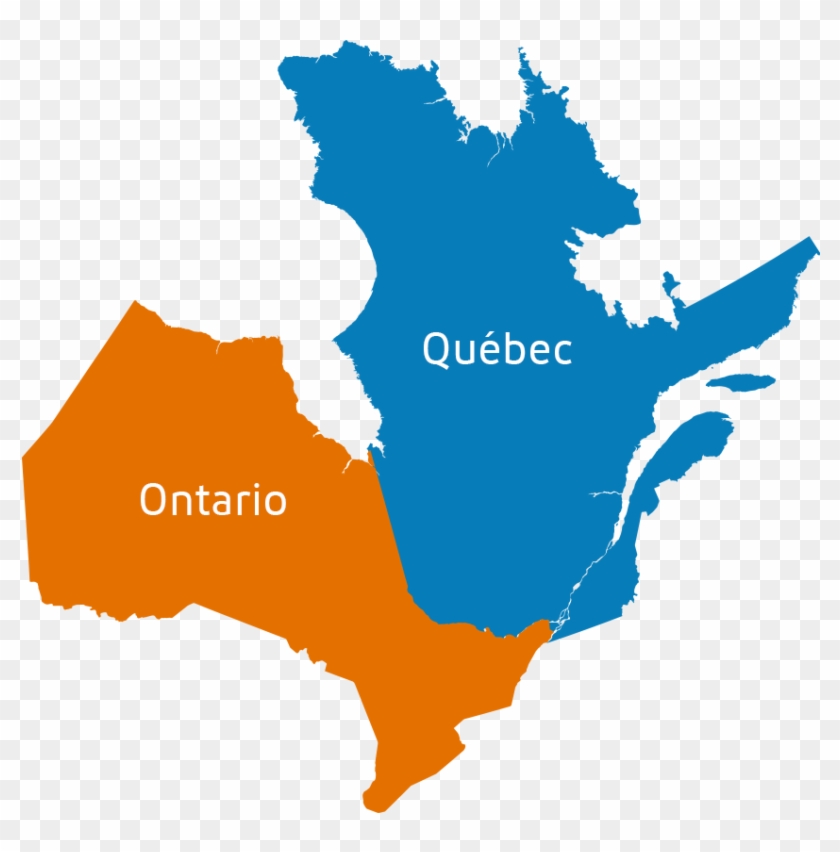 Quebec - Quebec Map Clipart #5420554