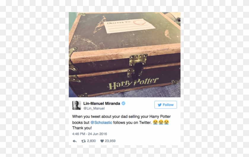 Hamilton Star Loves Harry Potter - Harry Potter Trunk Clipart #5420585