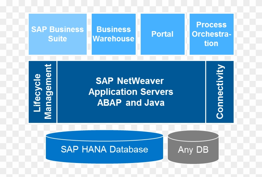 789674 - Sap Netweaver 7.5 Architecture Clipart #5421413