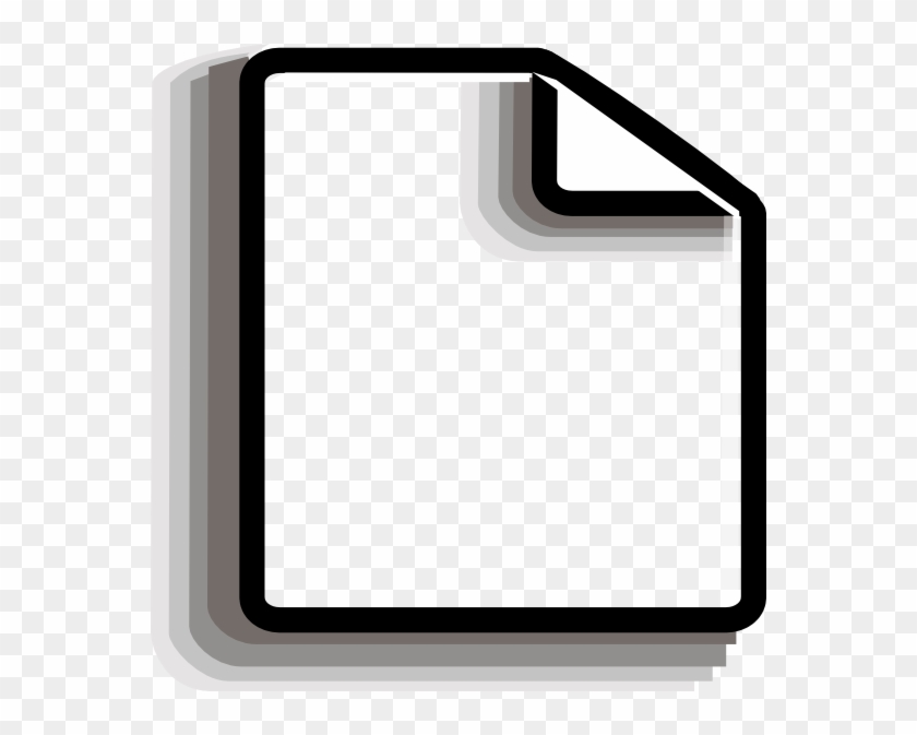 Small - Icon New File Clipart #5421465