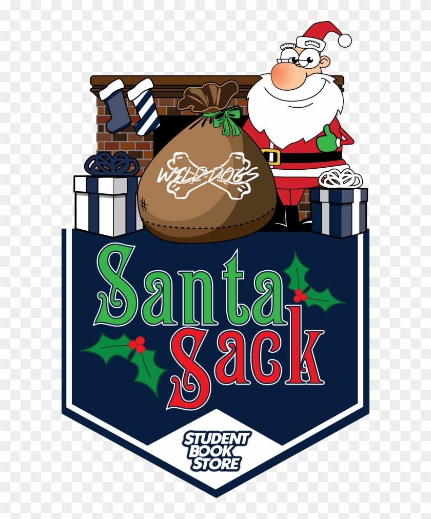 Wild Dogs Santa Sack Is Here The Place For - Illustration Clipart
