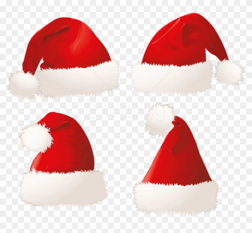 Free Png Christmas Santa Hatspicture Png - Transparent Christmas Hat Png Clipart #5422131