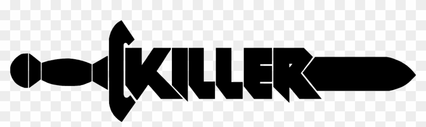 Logo, Brand, Black And White, Black, Text Png Image - Killer Clipart #5422578