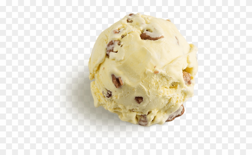 Butter Pecan - Ice Cream Scoop Pecan Clipart #5422672