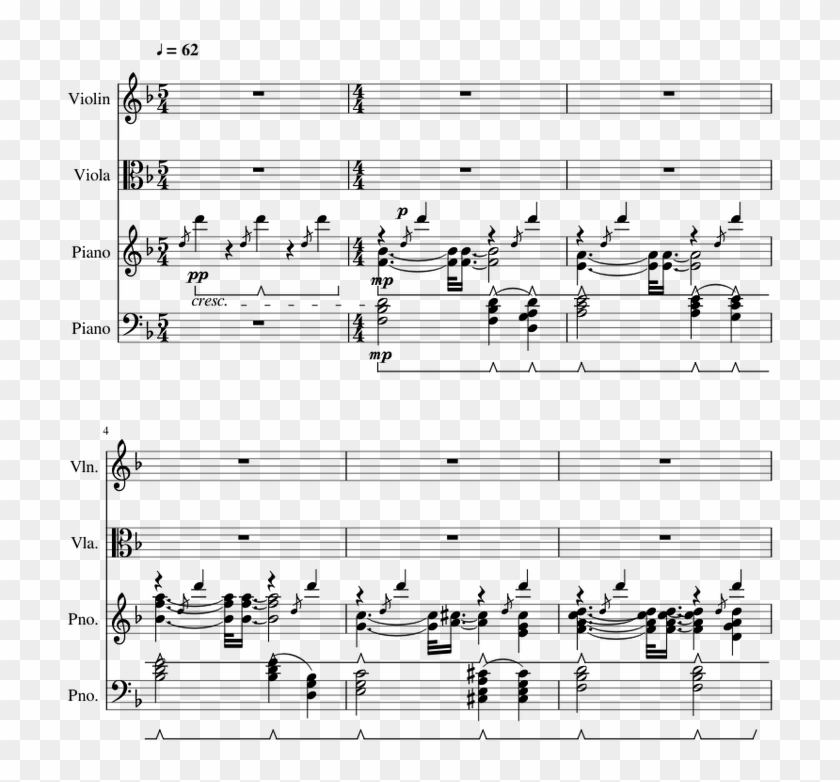 Busted And Blue - Sheet Music Clipart