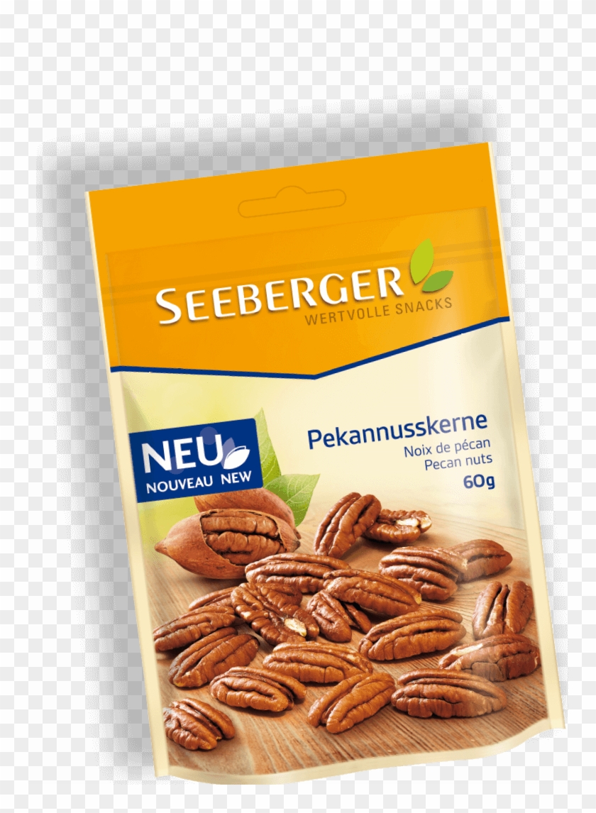 Seeberger Pekannusskerne Gedreht Produktansicht - Seeberger Noix De Pecan Clipart