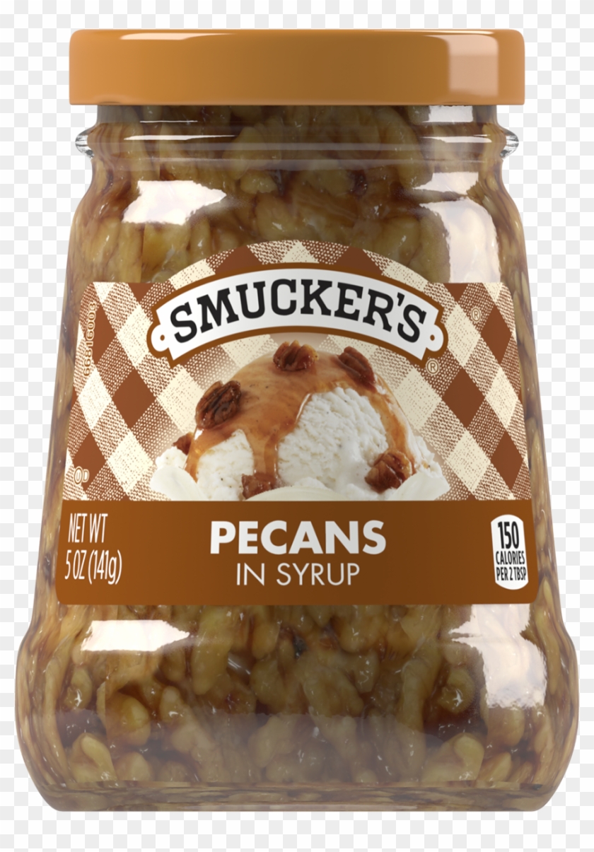 Spoonable Ice Cream Toppings - Smuckers Pecan Clipart