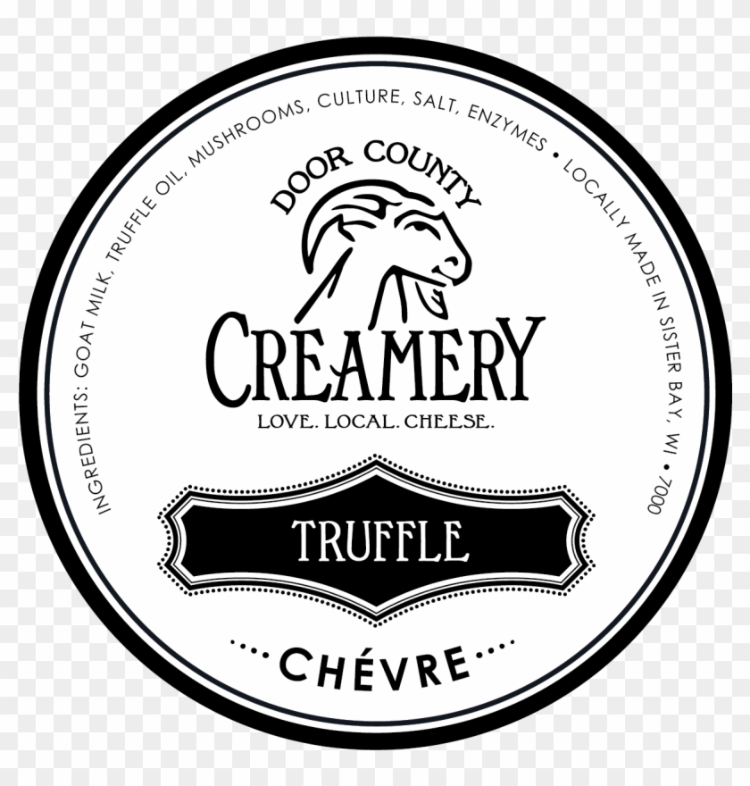 Truffled Chèvre - Circle Clipart