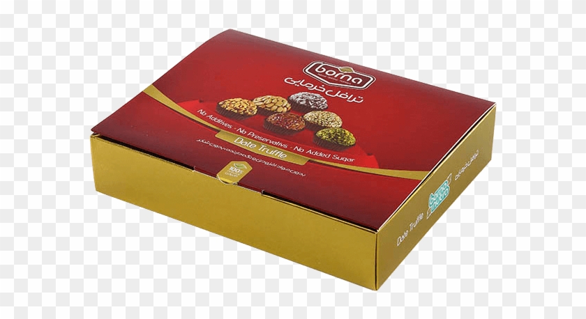 Date Truffle 15 Pcs Production Code - Box Clipart #5424492