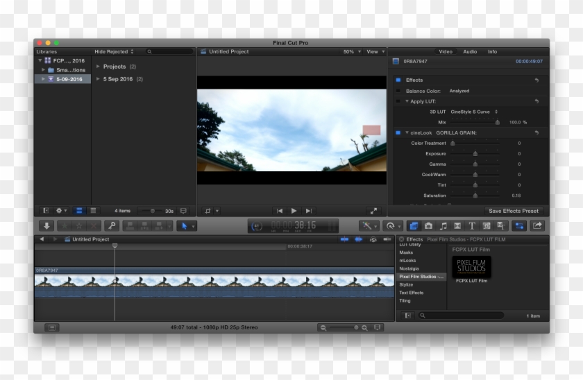 Final Cut Pro X Clipart