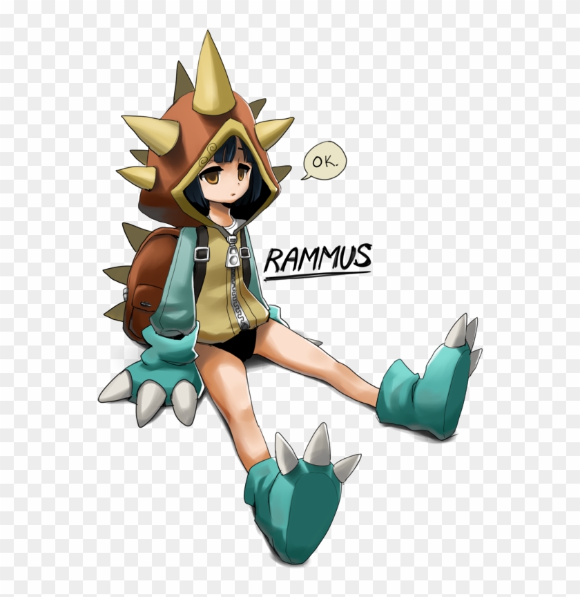 League For Fans - Lol Rammus Fan Art Clipart #5425732