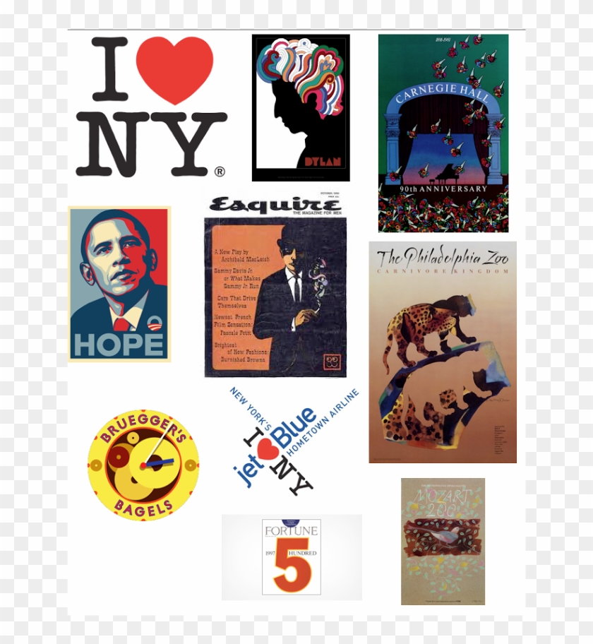 The New York Magazine Logo Designed By Glaser - Love New York Clipart #5425764