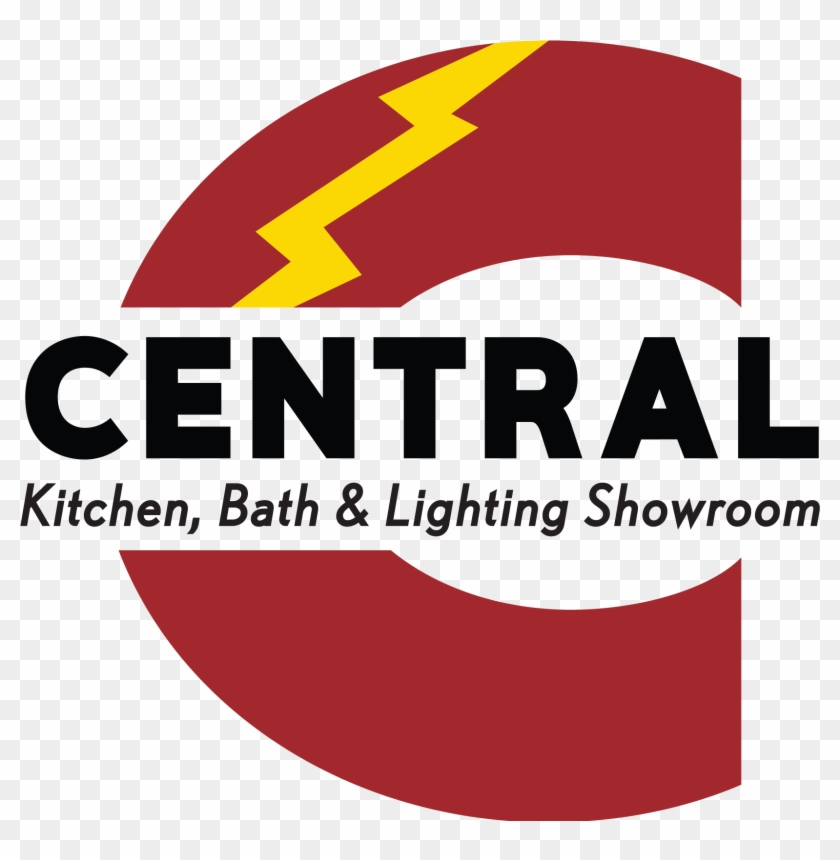 Logo For Central Kitchen, Bath & Lighting Showroom - Graphic Design Clipart #5426094