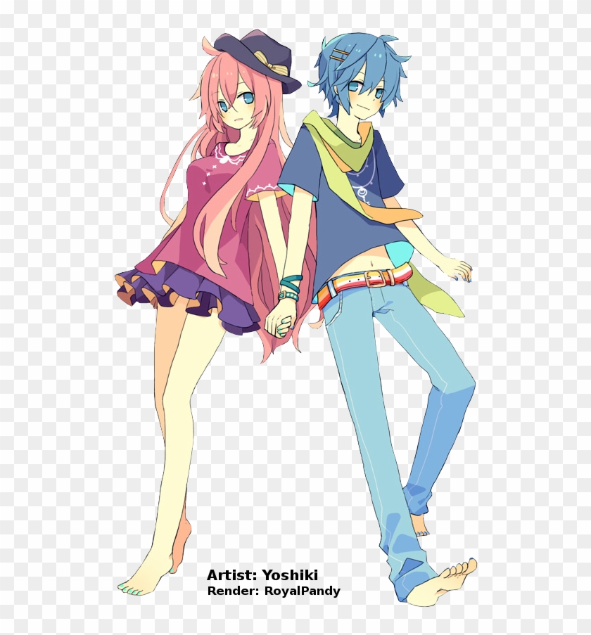 Kaito X Luka Images Img - Cartoon Clipart